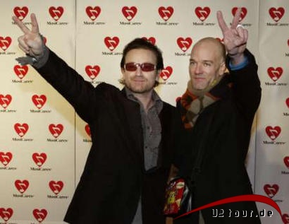 Bono & Michael Stipe (R.E.M.)